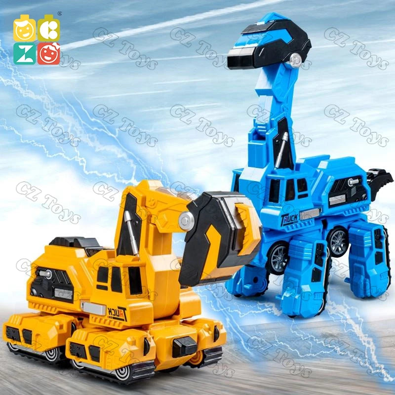 Ô tô Khủng Long Biến Hình - Xe Máy Xúc Chiến Đấu - Daisan Mart