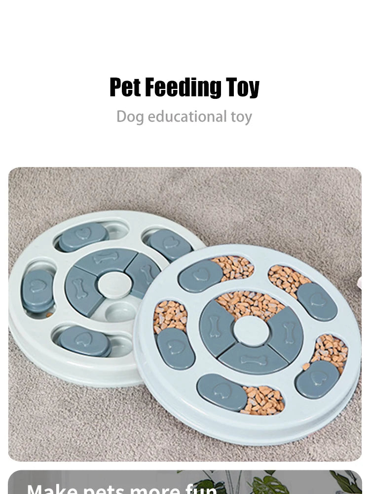 Pet Feeder Dog Educational Toys Increase Puppy Intellectual Food Dispenser Interactive Educational Feeding Toys - Daisan Mart