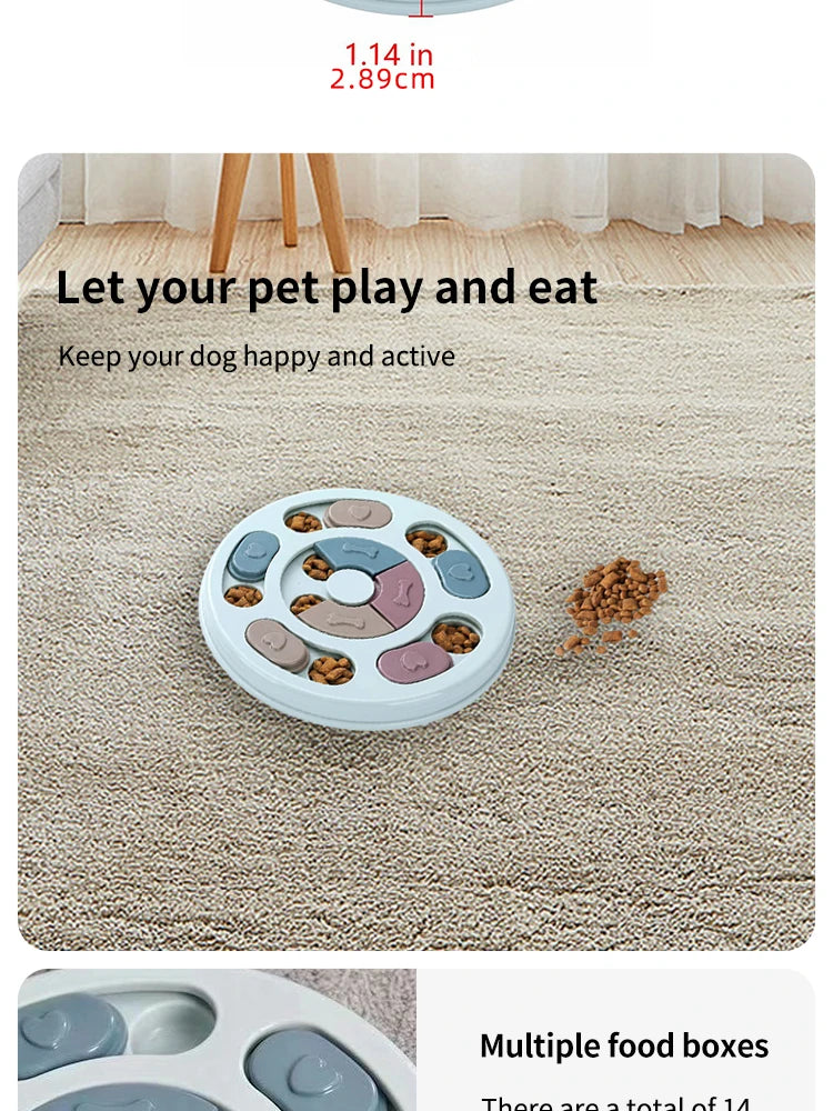 Pet Feeder Dog Educational Toys Increase Puppy Intellectual Food Dispenser Interactive Educational Feeding Toys - Daisan Mart