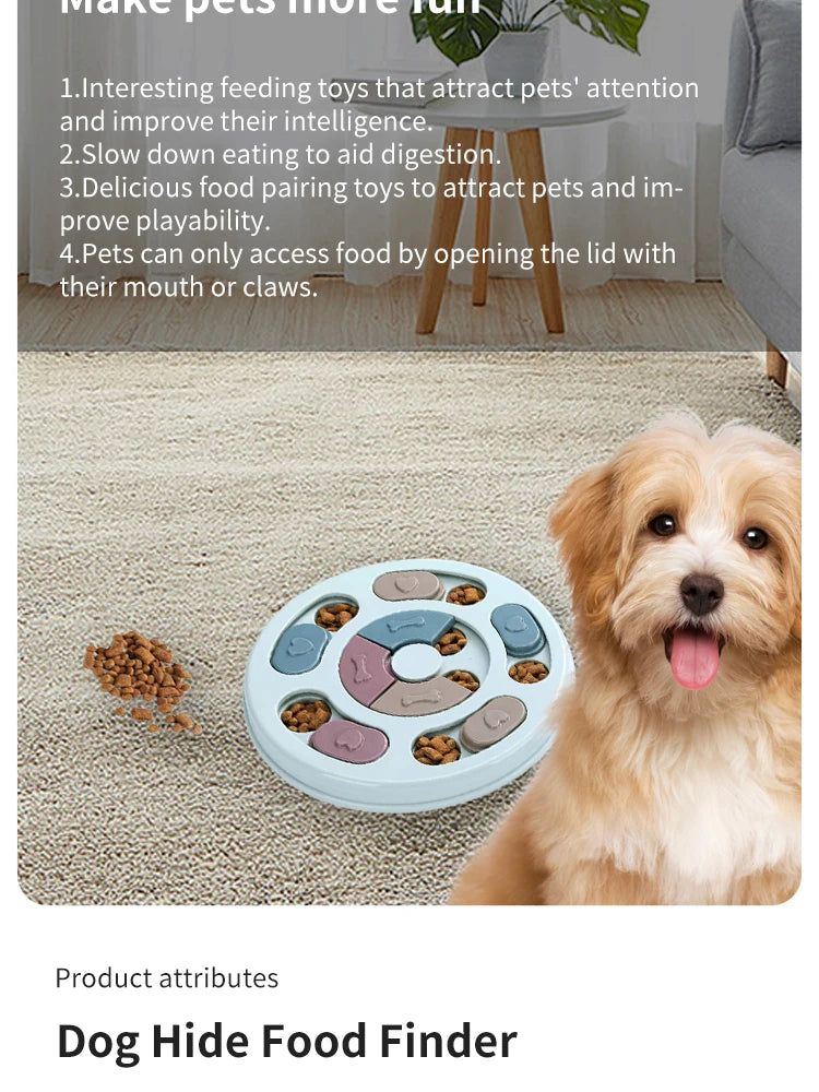 Pet Feeder Dog Educational Toys Increase Puppy Intellectual Food Dispenser Interactive Educational Feeding Toys - Daisan Mart