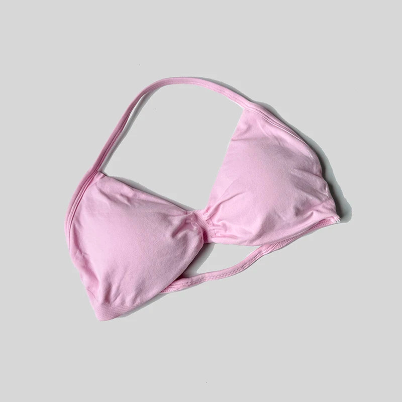 Áo Tập Gym Nữ Halter Đẩy Ngực Hở Lưng Gợi Cảm - Daisan Mart