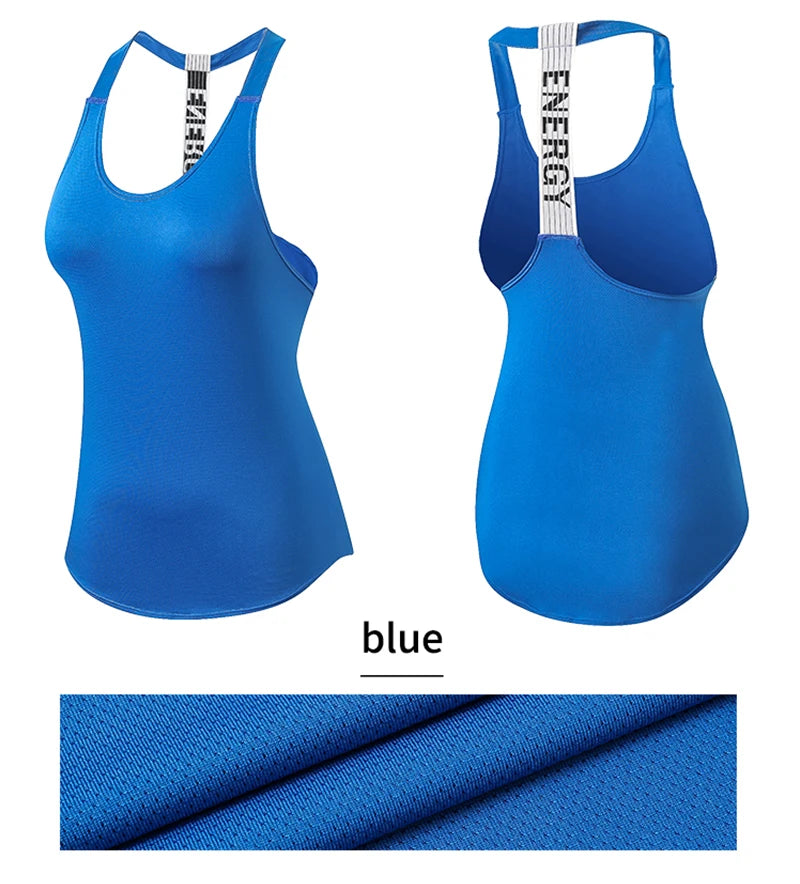 Áo Tank Tập Gym Nữ Lưng Hở Thoáng Khí Nhanh Khô - Daisan Mart