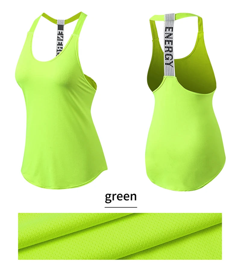 Áo Tank Tập Gym Nữ Lưng Hở Thoáng Khí Nhanh Khô - Daisan Mart