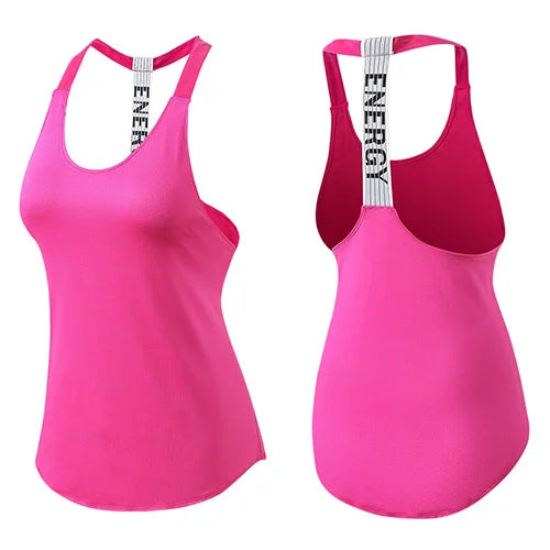 Áo Tank Tập Gym Nữ Lưng Hở Thoáng Khí Nhanh Khô - Daisan Mart