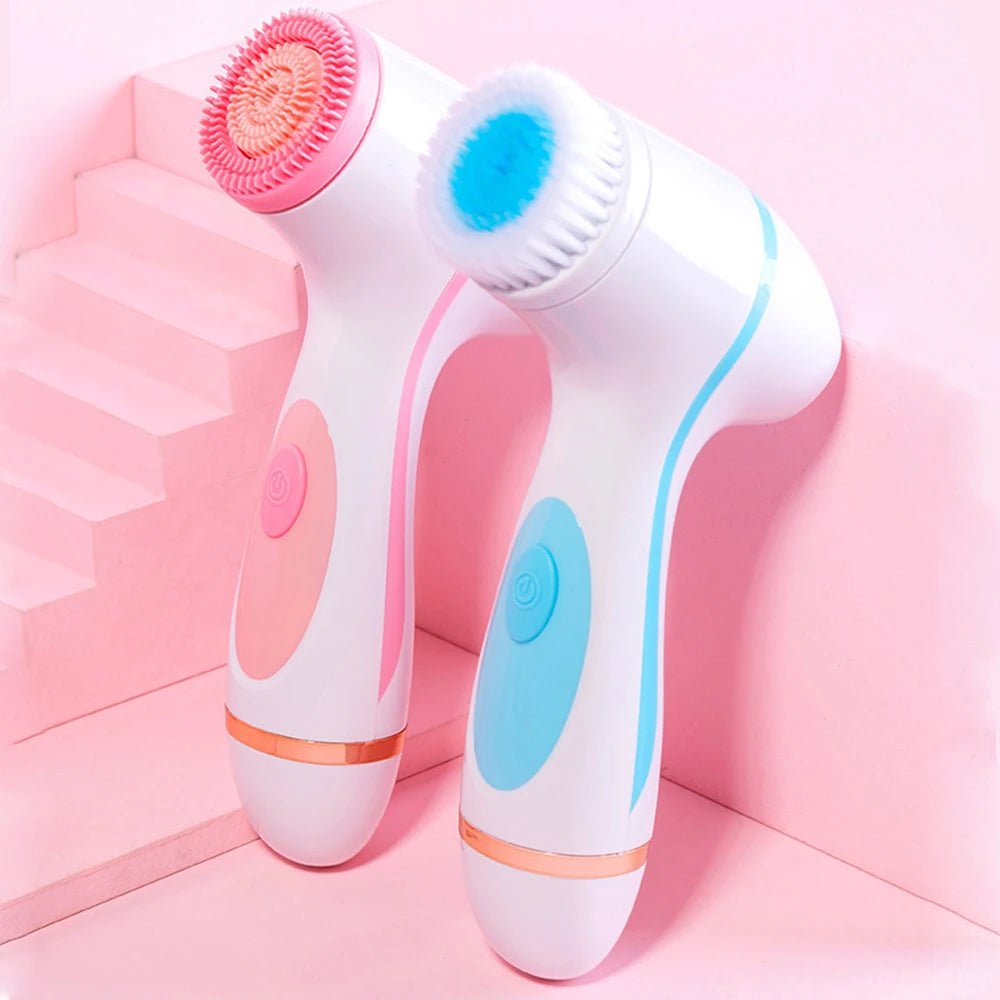 Bàn Chải Rửa Mặt 3 Đầu Sóng Âm Làm Sạch Sâu Da - Daisan Mart