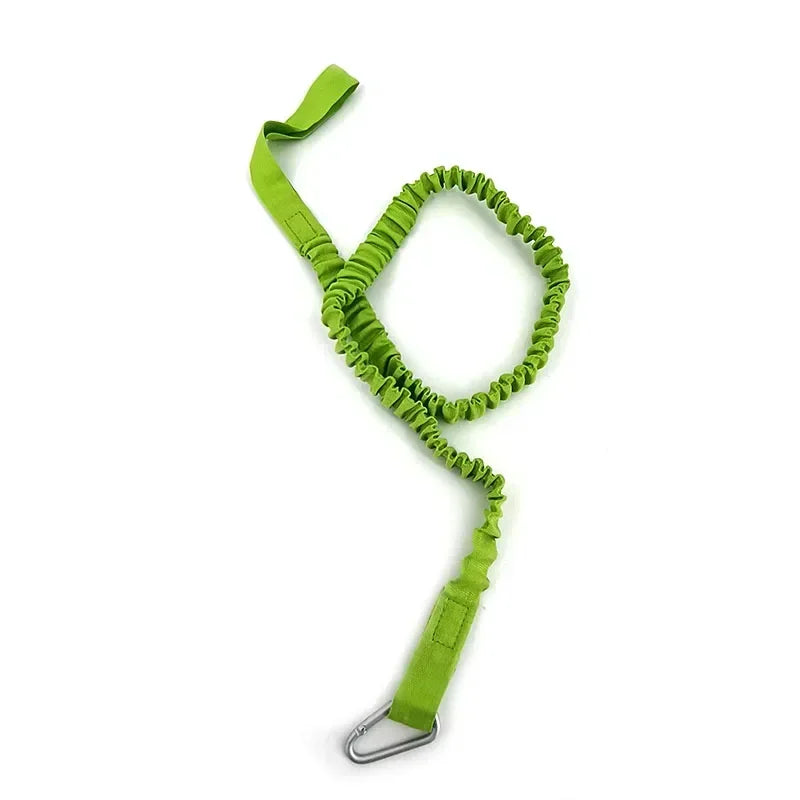 Tie Rope With Safety Hook Kayak Paddle Leash Adjustable Elastic For Kayak Paddles Canoe Oars Fishing Rods Rowing Boat Accessory - Daisan Mart