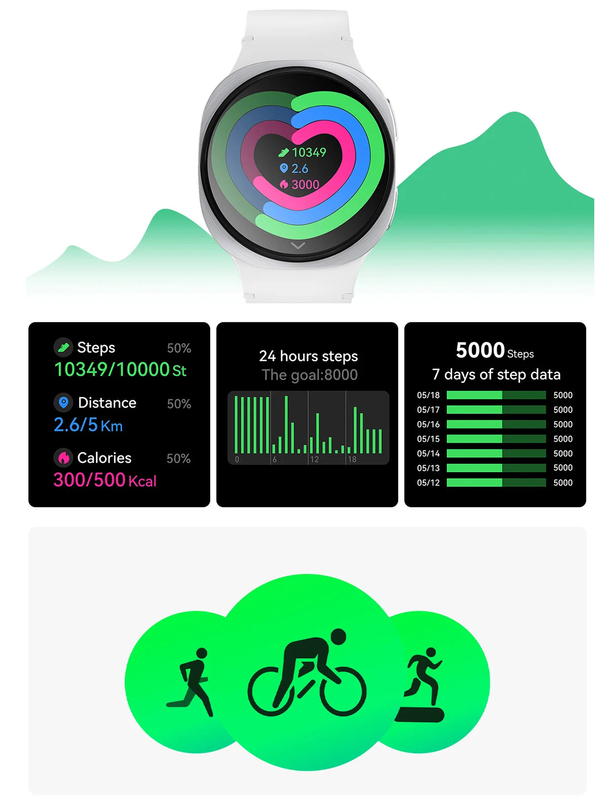 Smartwatch Watch 8 NFC GPS Health 2025