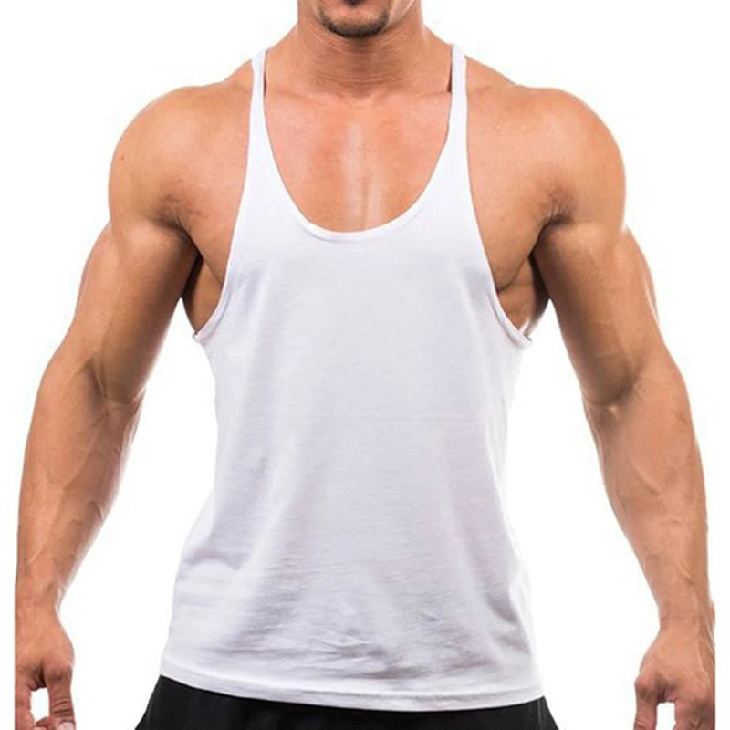 Áo Gym Nam 2023 - Tank Top Thể Hình Tập Luyện Cotton - Daisan Mart