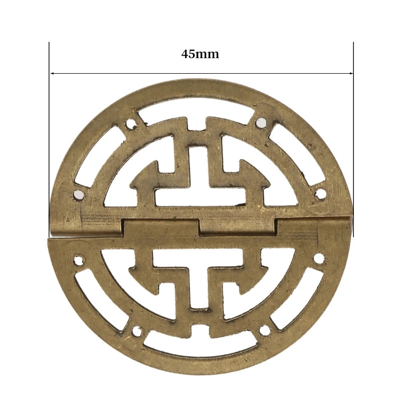 Bản Lề Cổ Điển Đồng 45mm + 2 Vít - Daisan Mart