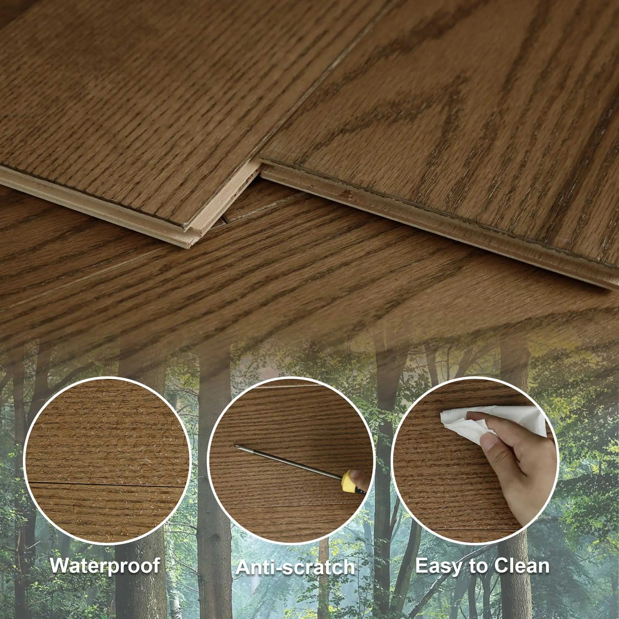 Gạch Gỗ Jeedeson 15mm Bền Bỉ, Dễ Lắp Đặt - Daisan Mart