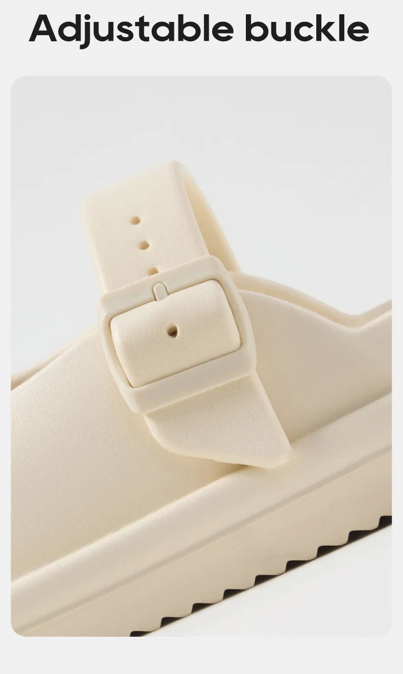 UTUNE Giày Búp Bê Nữ Đục Lỗ Thoáng Mát Chống Trượt