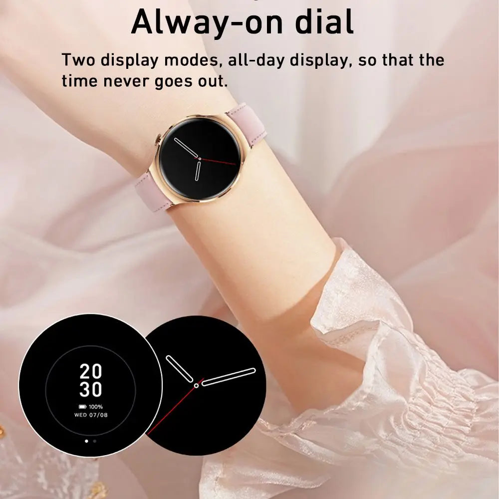 Đồng Hồ Thông Minh Nữ 2024 Chống Nước IP68 Fitness