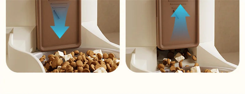Pet Cat Automatic Feeder, Water Dispenser, Large Capacity Dry Wet Separation Food Container, Pet Supplies - Daisan Mart