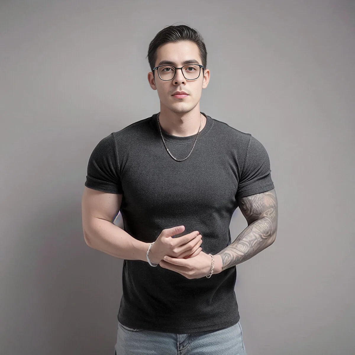 Áo Thun Nam Thể Thao Hè Nhanh Khô Body Gym Fit - Daisan Mart