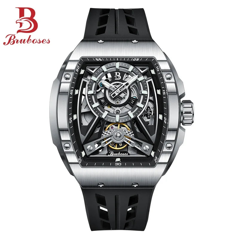 BRUBOSES 2024 - 5ATM diamond men's diving watch