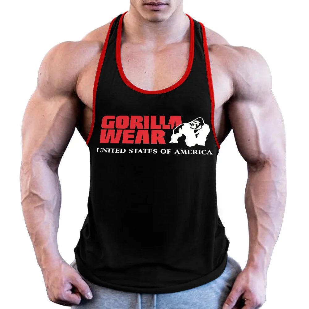 Áo Tank Tập Gym Nam Thoáng Mát Cotton Không Tay - Daisan Mart