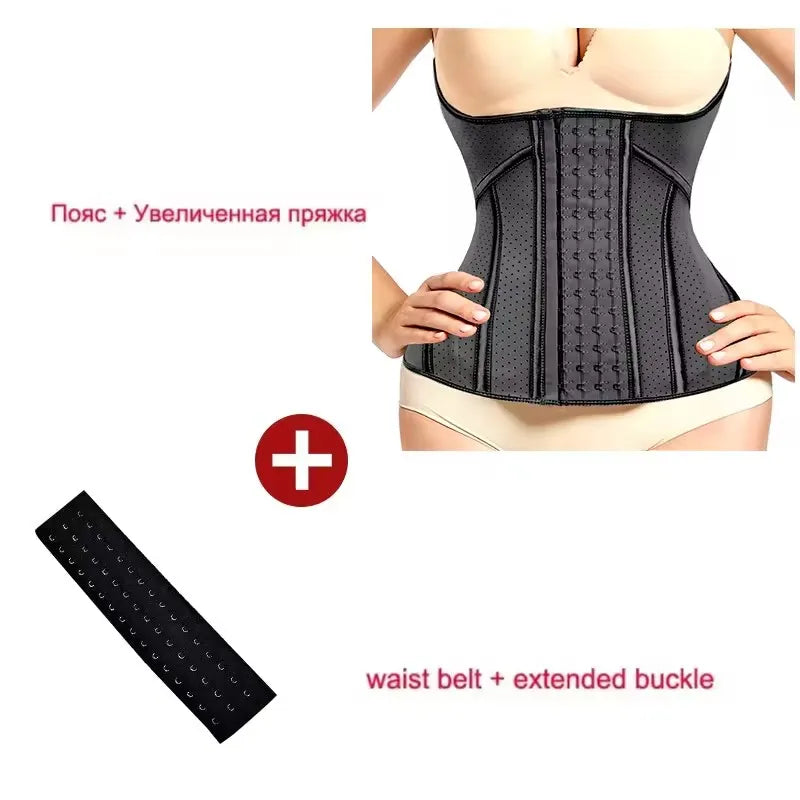 Áo Nịt Bụng Cao Cấp 5XS-4XS 25 Xương Thép Fajas Latex - Daisan Mart