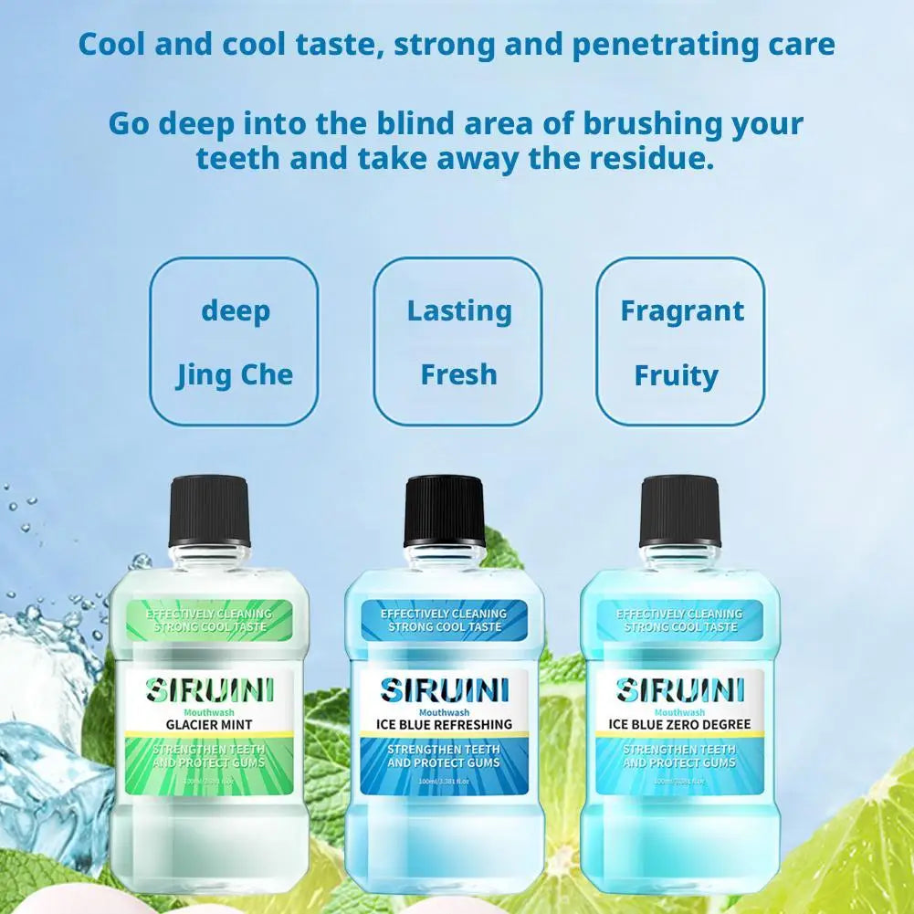 Oralhoe Breath Freshener Mouthwash for Fresh Breath, Daily Care for Teeth, Cleaning of Teeth Stains, Odor Mouthwash Z2B9 - Daisan Mart