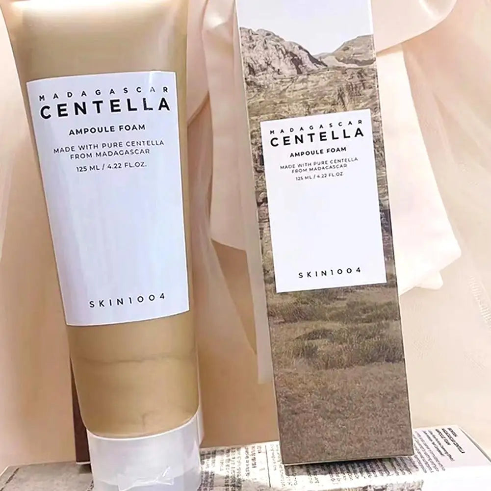 Himalayan Salt Centella Asiatica Cleanser Deep Cleansing Foam Removes Impurities Gentle Refreshing Facial Cleanser Skin Care - Daisan Mart