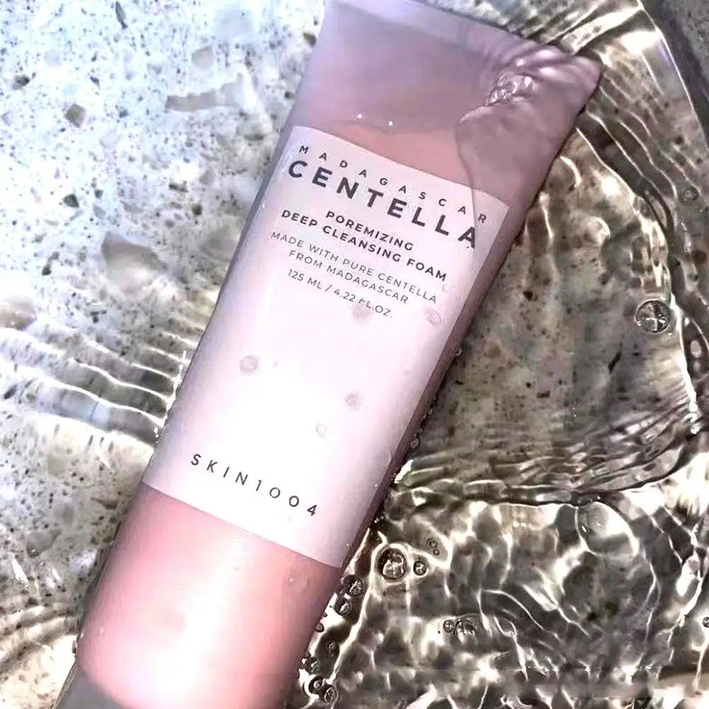 Himalayan Salt Centella Asiatica Cleanser Deep Cleansing Foam Removes Impurities Gentle Refreshing Facial Cleanser Skin Care - Daisan Mart