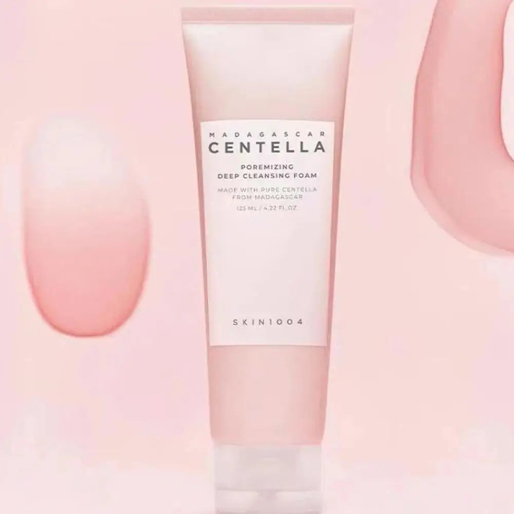 Himalayan Salt Centella Asiatica Cleanser Deep Cleansing Foam Removes Impurities Gentle Refreshing Facial Cleanser Skin Care - Daisan Mart