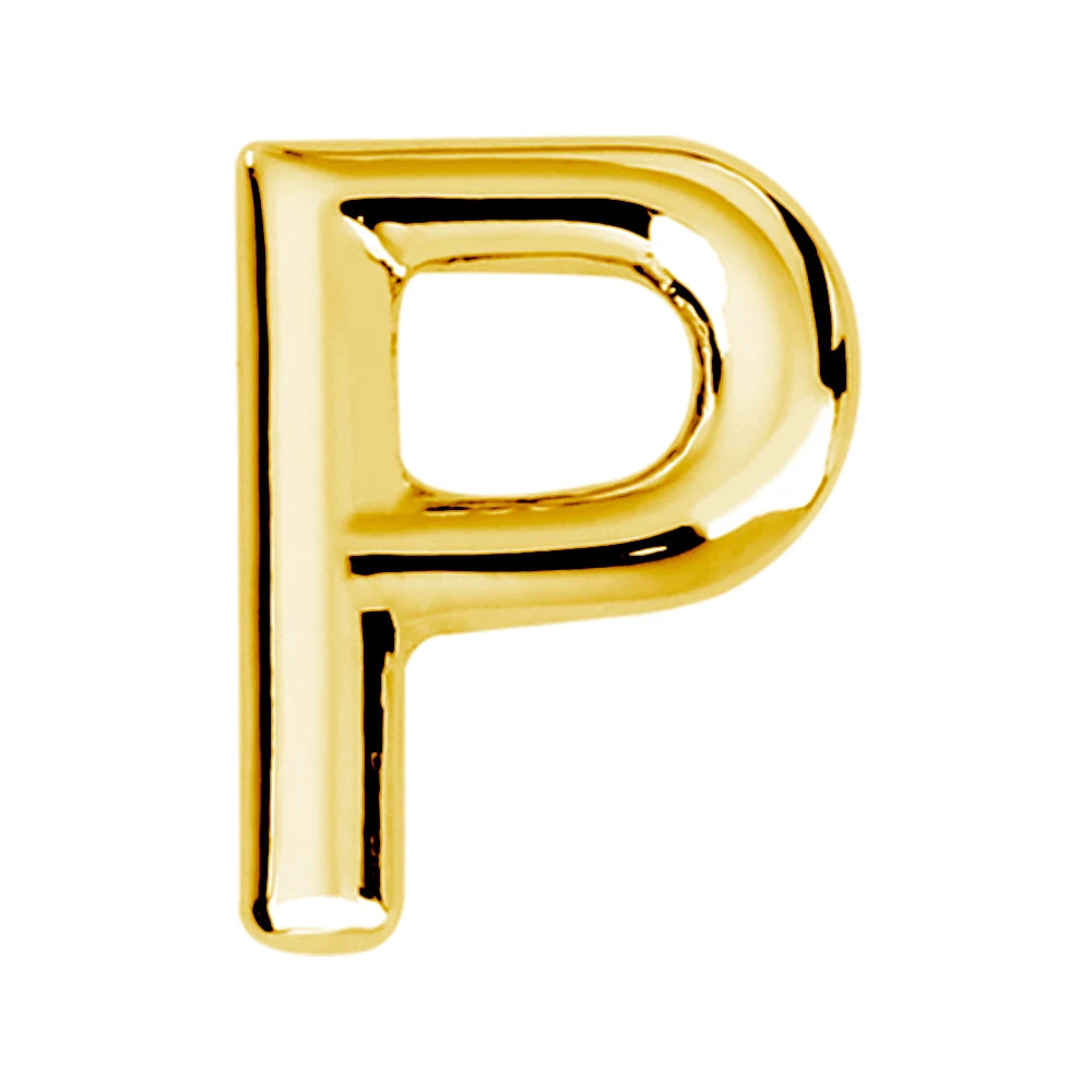 男士及男孩適用的優雅A-Z字母領帶夾