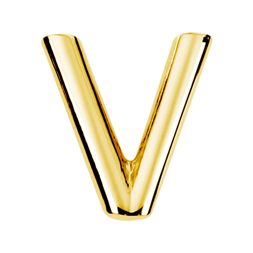 男士及男孩適用的優雅A-Z字母領帶夾