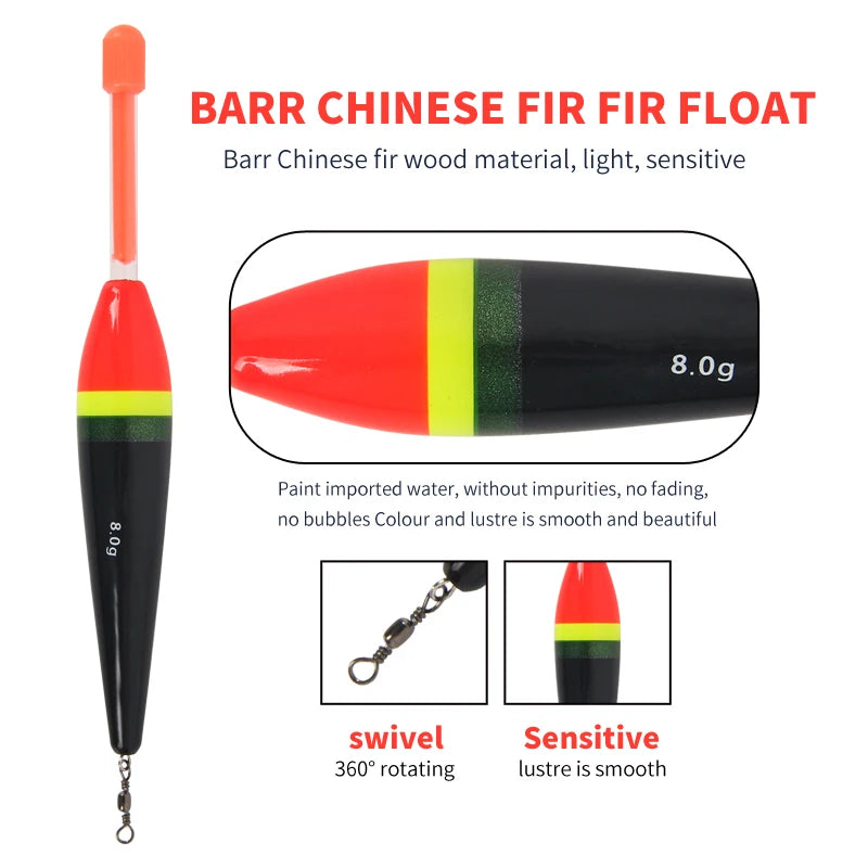 Phao Câu Cá Dạ Quang 3/4PCS - Dụng Cụ Câu Biển - Daisan Mart