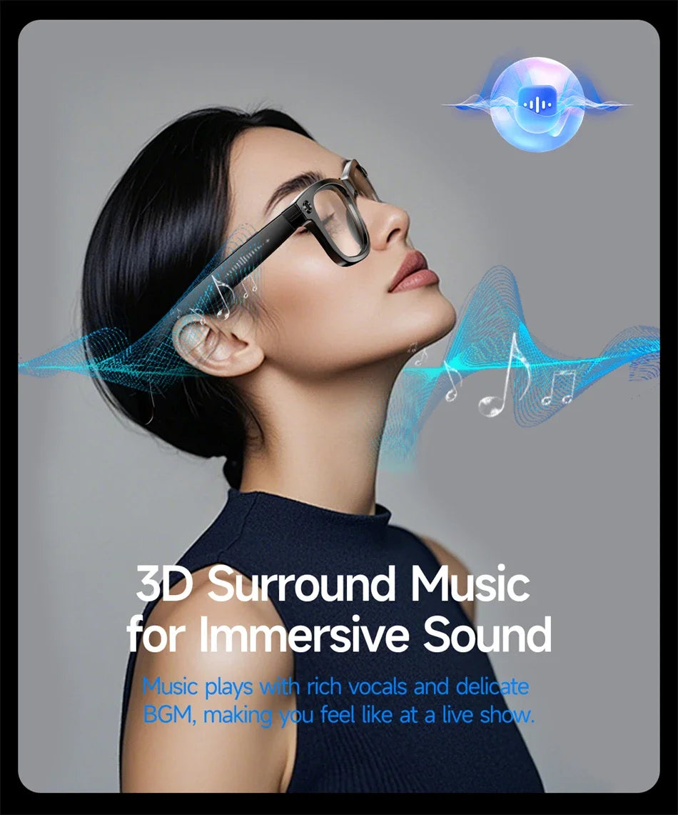 Kính Thông Minh 2025: Quay Video, Dịch Thuật, Gọi Bluetooth - Daisan Mart