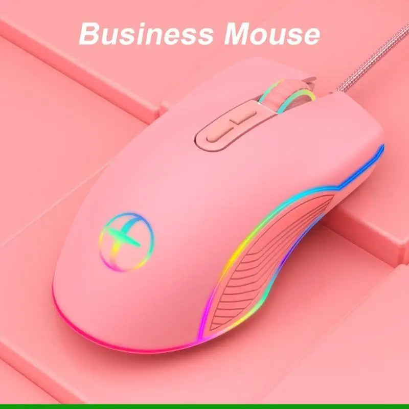 U55C Computer Mouse With Type-C USB with 7 Buttons 3200 DPI Adjustable Mouse for Laptop for Windows Desktop - Daisan Mart