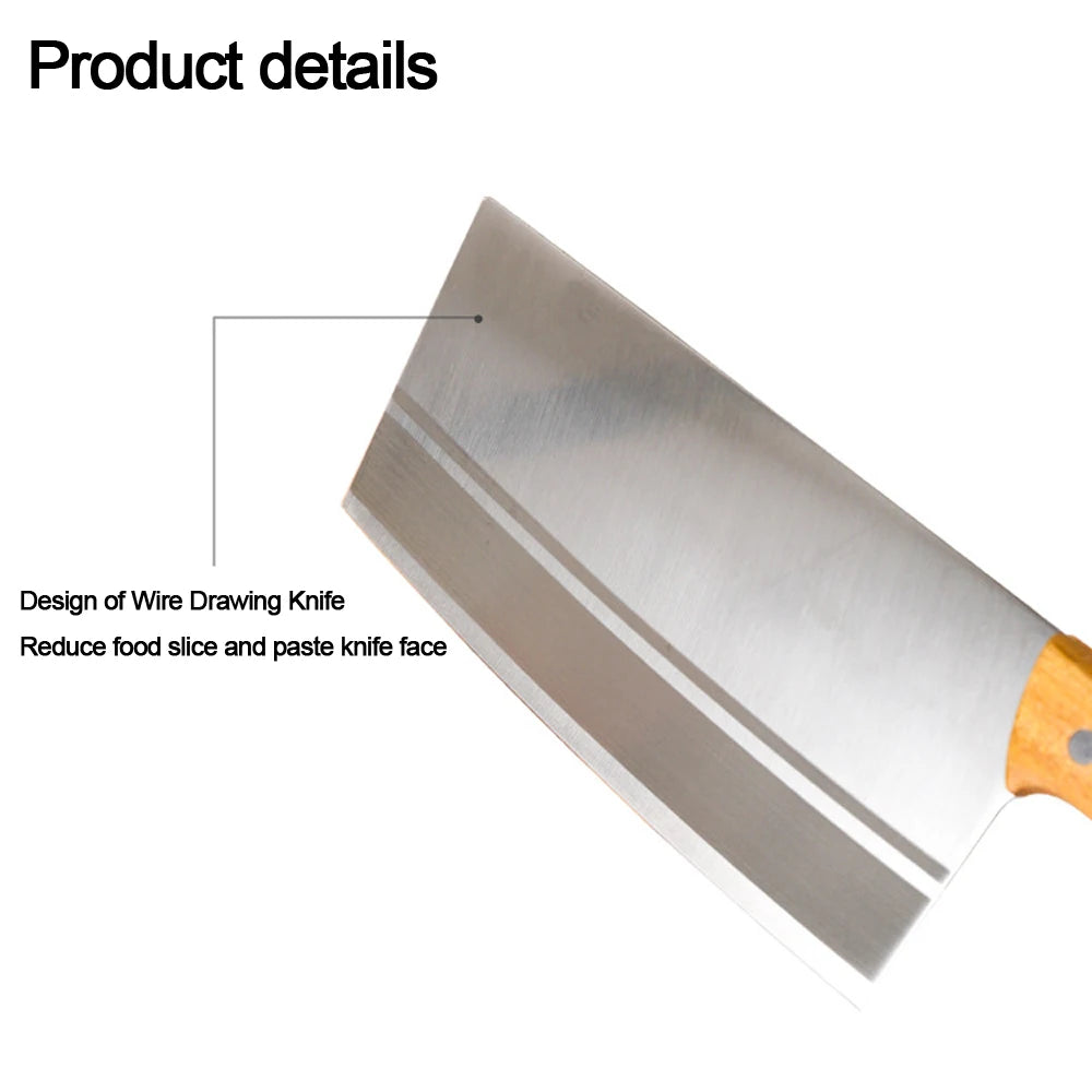 Dao Bếp Inox Chống Dính Sắc Bén Chuyên Dụng Nhà Bếp - Daisan Mart