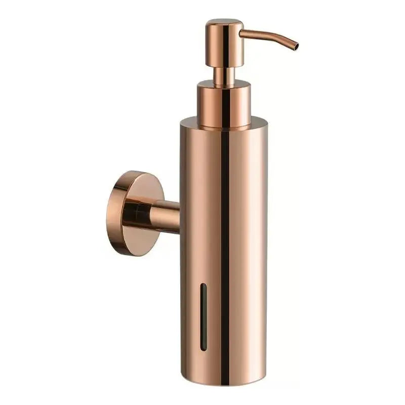 Bình Xà Phòng Inox 250ML Treo Tường Vàng Đen Khách Sạn - Daisan Mart