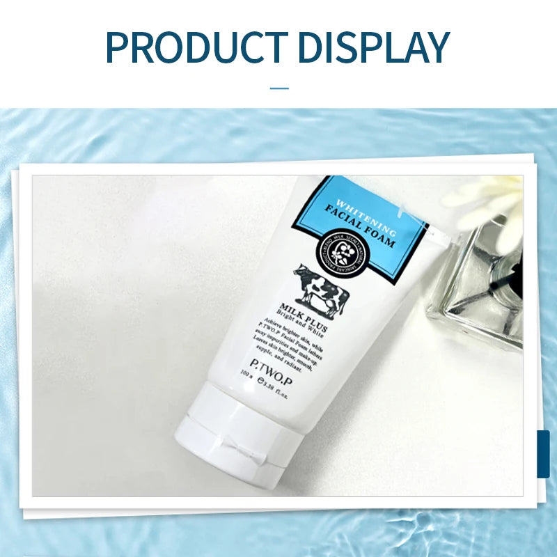 PTWOP 美白潔顏泡棉保濕深層清潔祛痘控油去角質收縮毛孔洗面乳