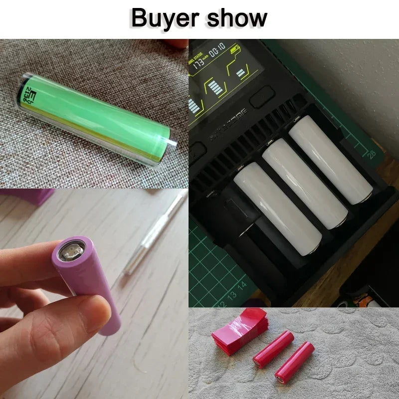Bao Quấn Pin 18650 PVC Cách Nhiệt (29.5x72mm) 20-500c - Daisan Mart