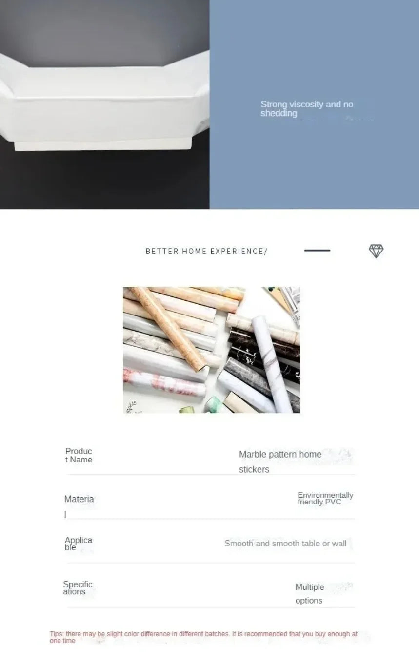 Miếng Dán Bếp Chống Dầu Đá Marble 60CM Tự Dính - Daisan Mart
