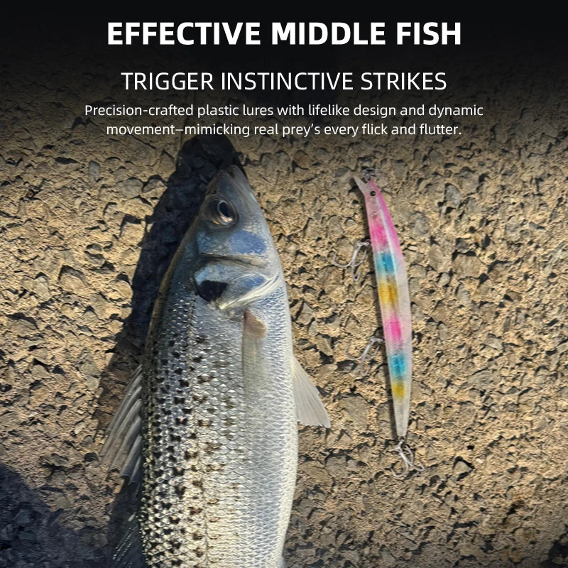 Mồi Câu Cá Biển Magic Works 175mm Jerkbait Nổi - Daisan Mart