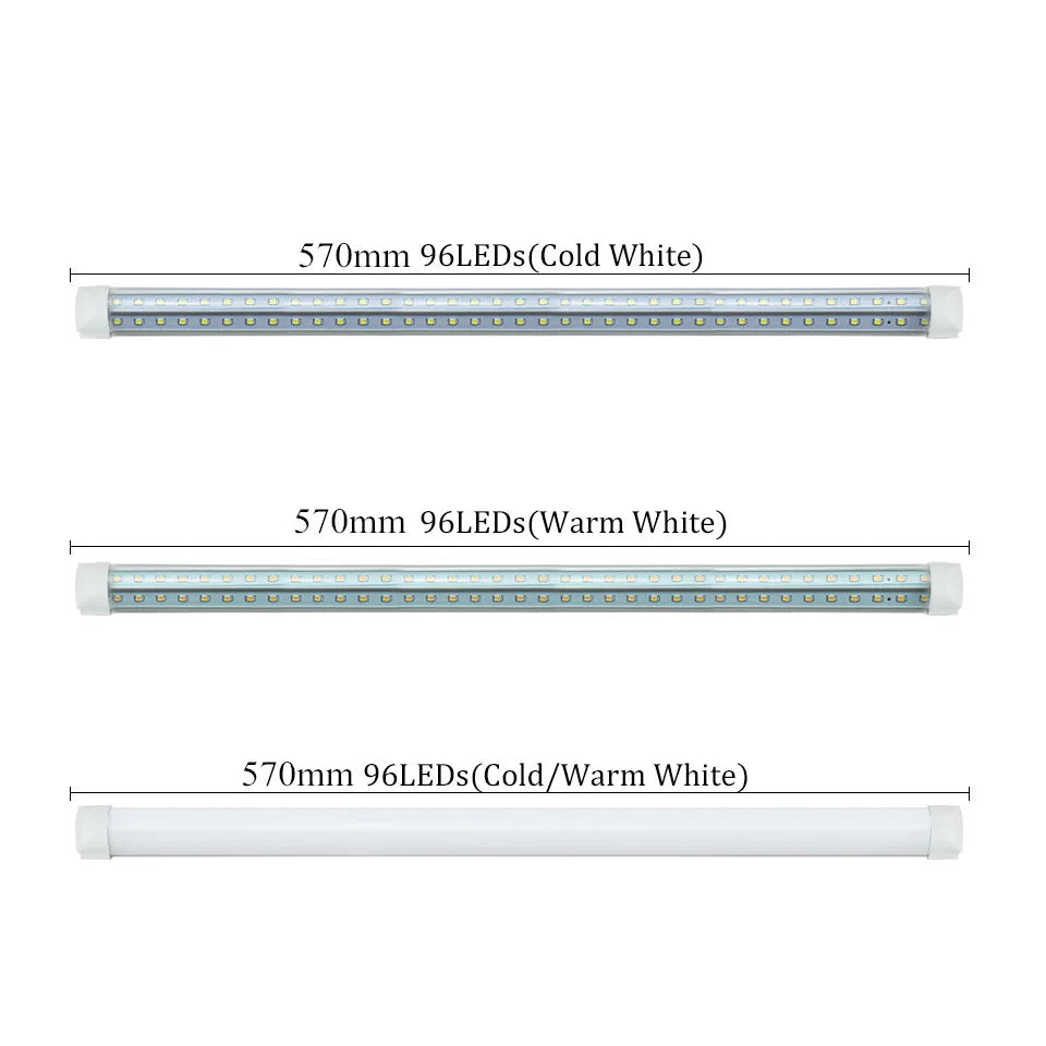 Bóng Đèn LED Tuýp T8 2FT 20W Sáng Trắng V-Shape - Daisan Mart