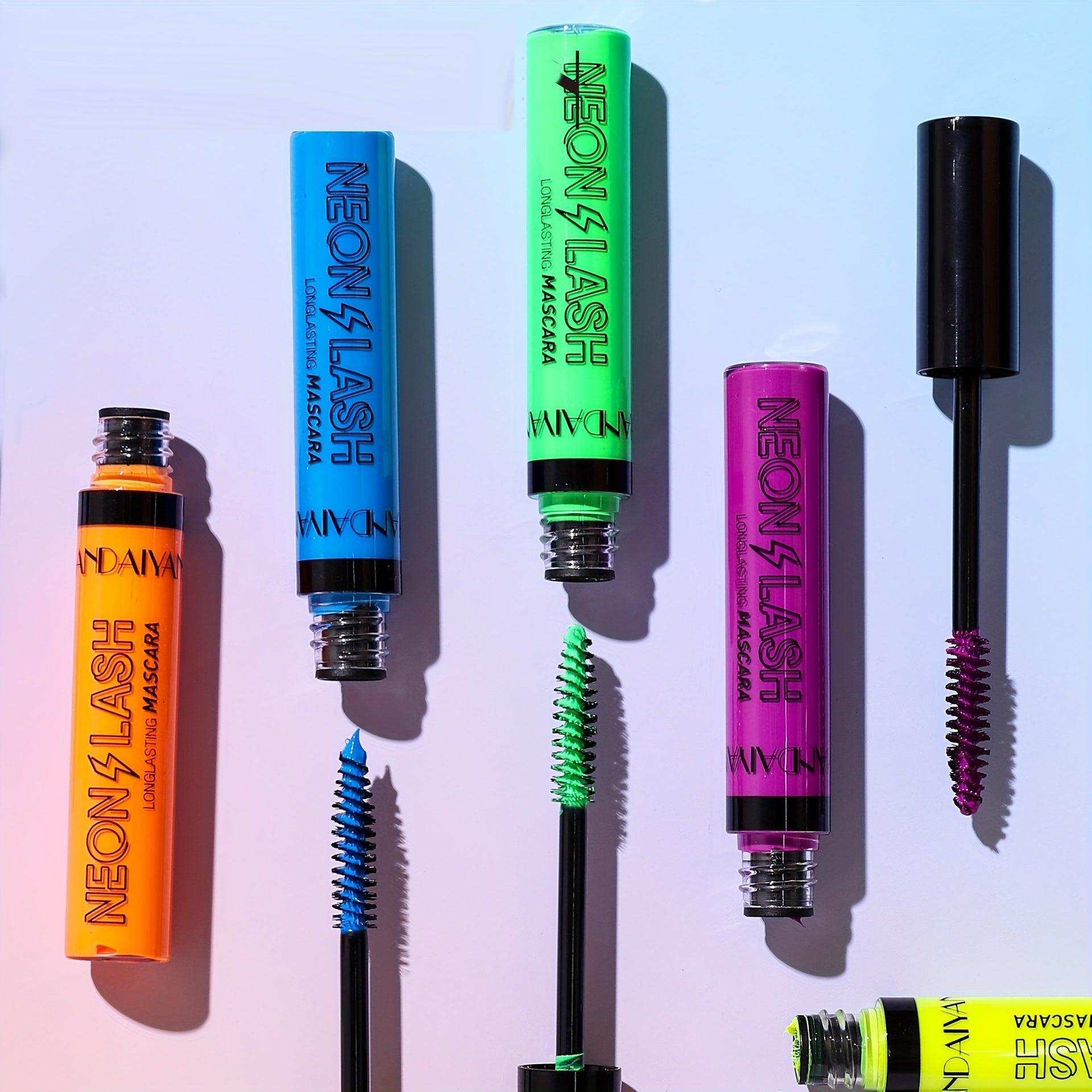 Mascara Neon 6 Màu UV Dạ Quang Chống Lem Lâu Trôi - Daisan Mart