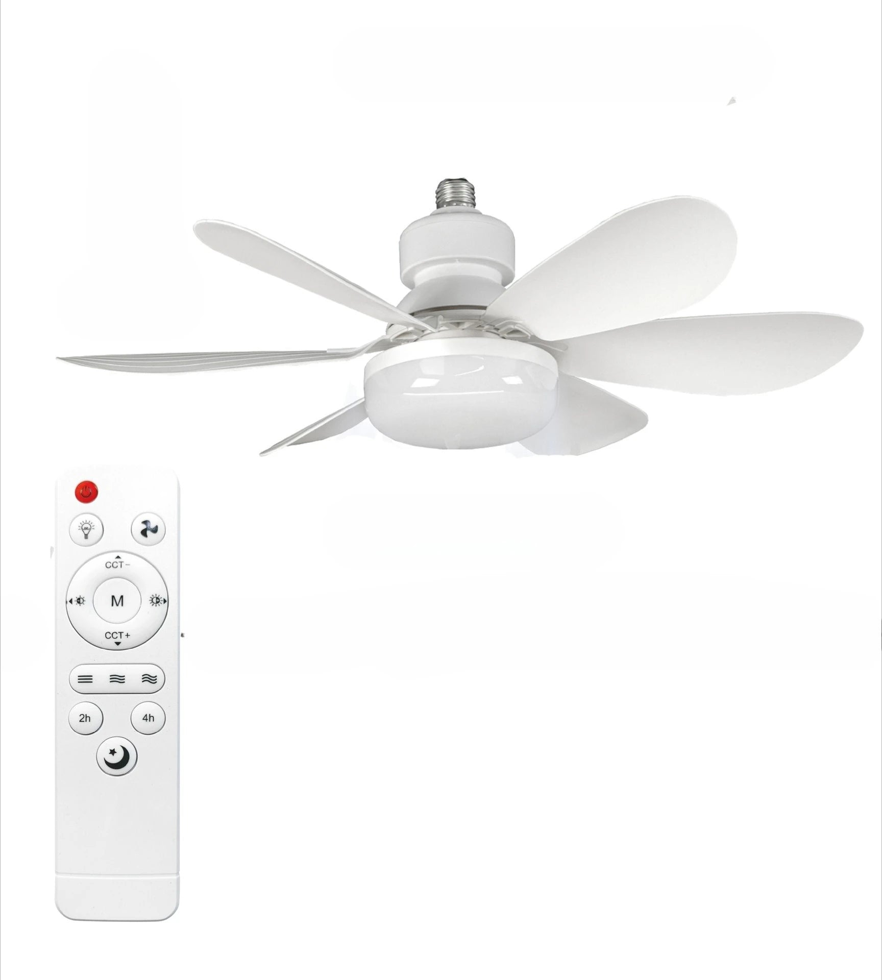 Quạt Trần Mỏng 52cm - Điều Khiển Từ Xa, Yên Tĩnh - Daisan Mart