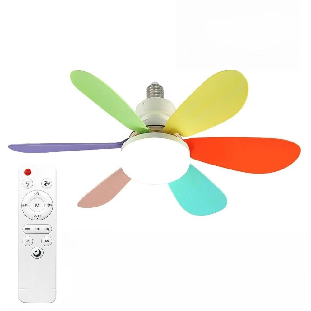 Quạt Trần Mỏng 52cm - Điều Khiển Từ Xa, Yên Tĩnh - Daisan Mart