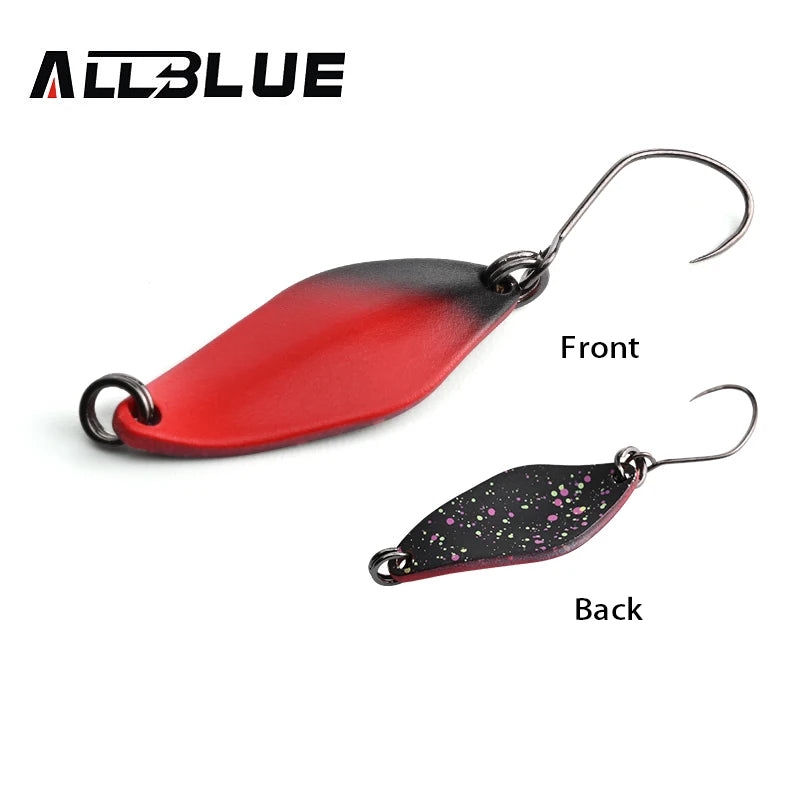 ALLBLUE 2.4g Metallic Color Fishing Lure for Salmon