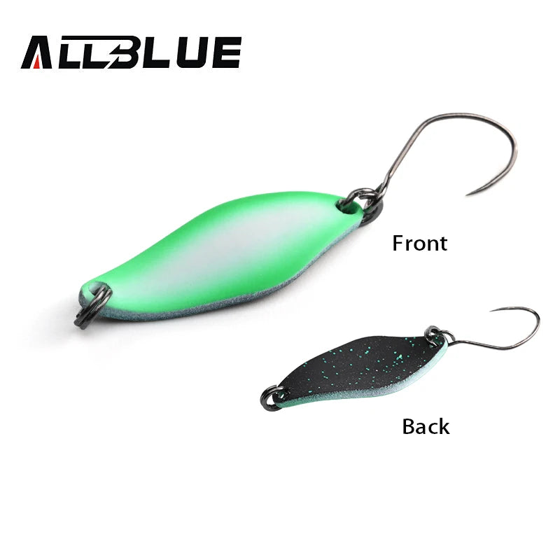 ALLBLUE 2.4g Metallic Color Fishing Lure for Salmon