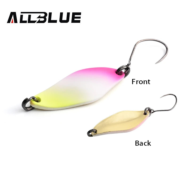 ALLBLUE 2.4g Metallic Color Fishing Lure for Salmon