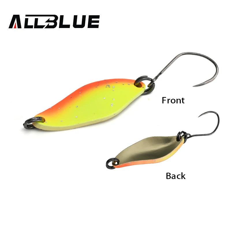 ALLBLUE 2.4g Metallic Color Fishing Lure for Salmon