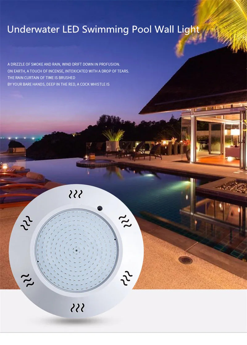 Đèn LED Hồ Bơi Đổi Màu IP68 Chống Nước Siêu Sáng - Daisan Mart