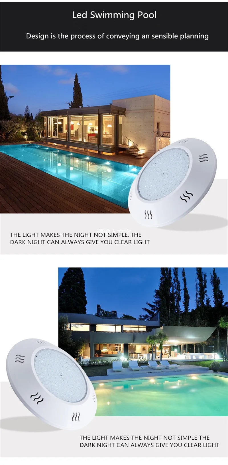 Đèn LED Hồ Bơi Đổi Màu IP68 Chống Nước Siêu Sáng - Daisan Mart