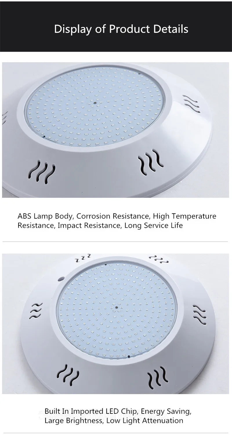 Đèn LED Hồ Bơi Đổi Màu IP68 Chống Nước Siêu Sáng - Daisan Mart