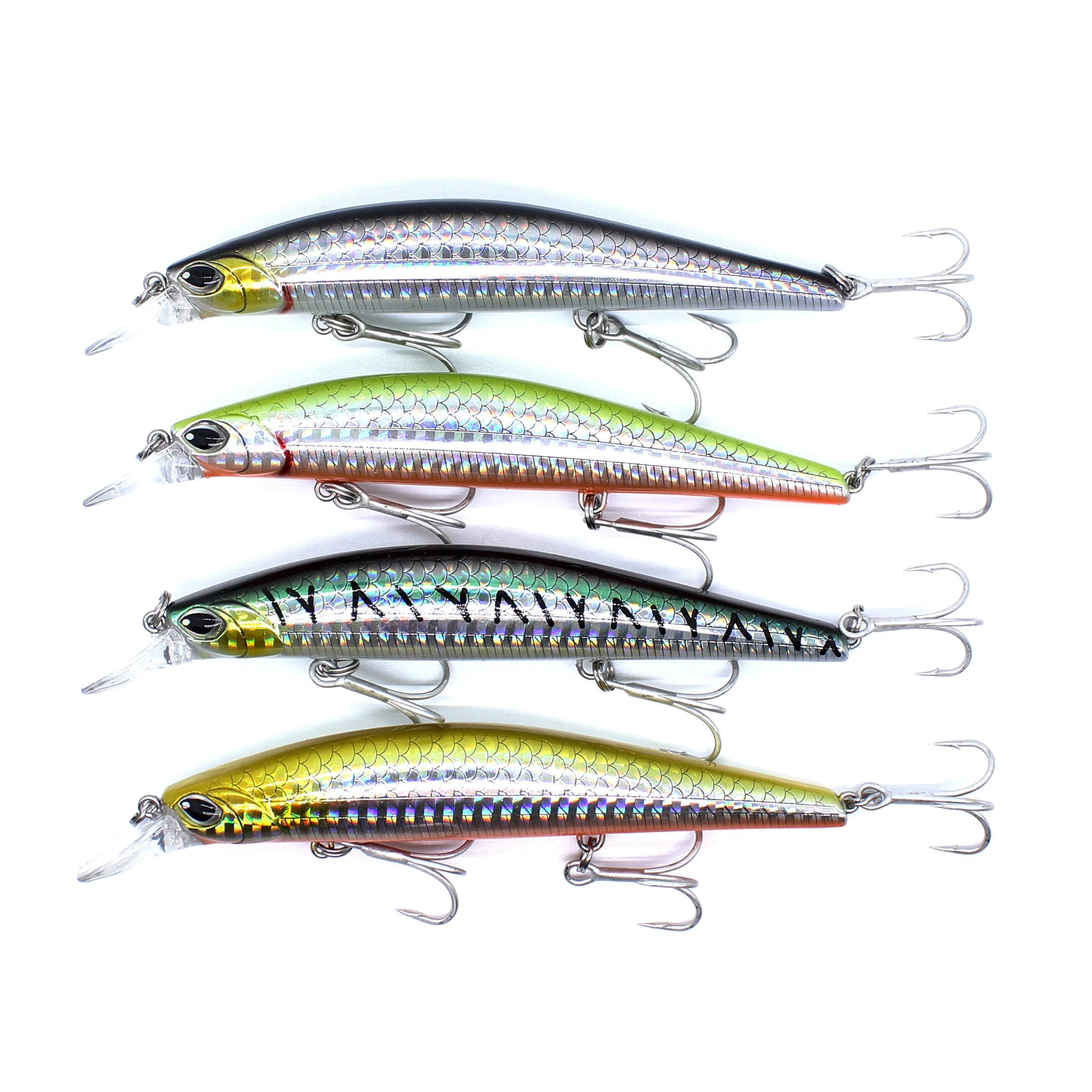 AOCLU-Minnow Jerkbait Wobbler, Deep Hard Bait Lure, Magnet Weight Transfer, Long Easy Distance Cast, 120mm, 20g Diving, 1.8m - Daisan Mart