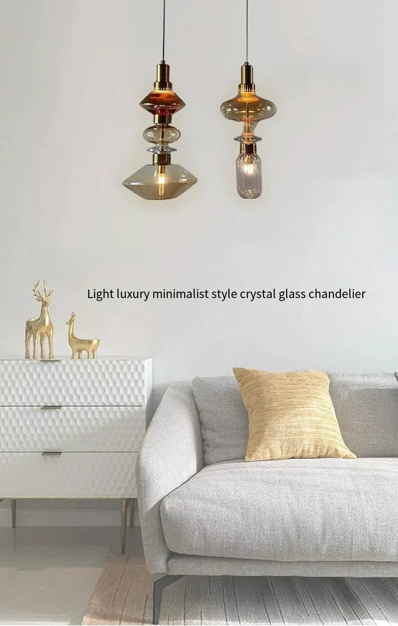 Đèn Thả LED Bắc Âu Trang Trí Quán Bar, Phòng Ngủ - Daisan Mart
