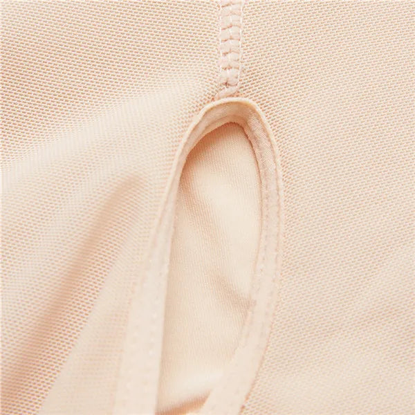 拉鍊腰帶蕾絲塑身衣收腹提臀塑形內衣連身衣女款加大尺​​碼S-6XL